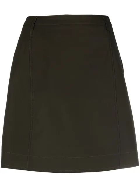 Prada Pre-Owned 2000s high-waisted A-line skirt Green PRA320LT