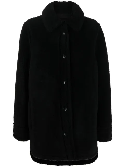 STAND STUDIO Vernon single-breasted wool coat Black 615589910