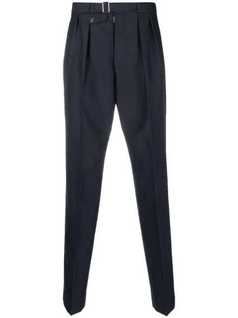 Maison Margiela four-stitch tapered trousers Blue SI1KA0006S49892