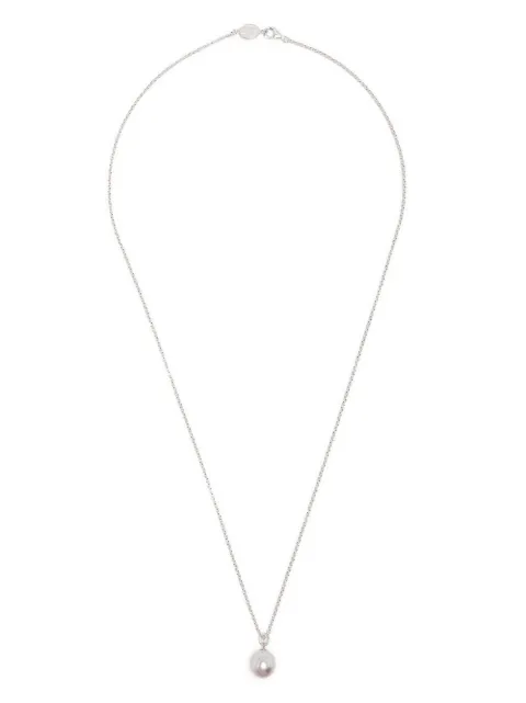 DOWER AND HALL pearl pendant necklace Silver PLP41MSWP22