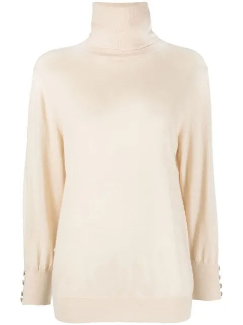 Max & Moi cashmere rollneck jumper Neutrals H21PASSION