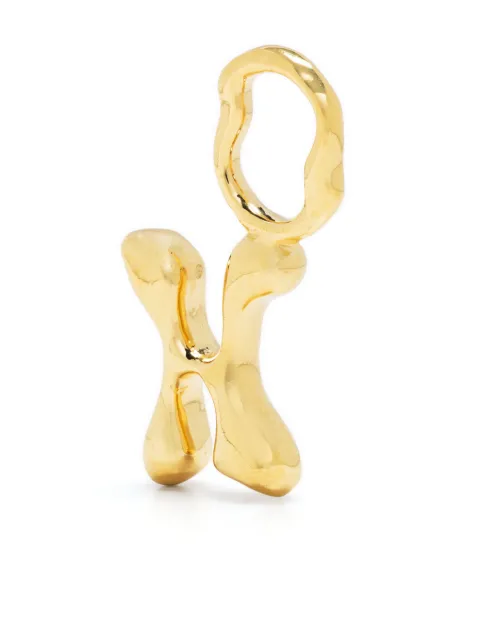 Maria Black Fluent Letter H pendant Gold 700023YGH