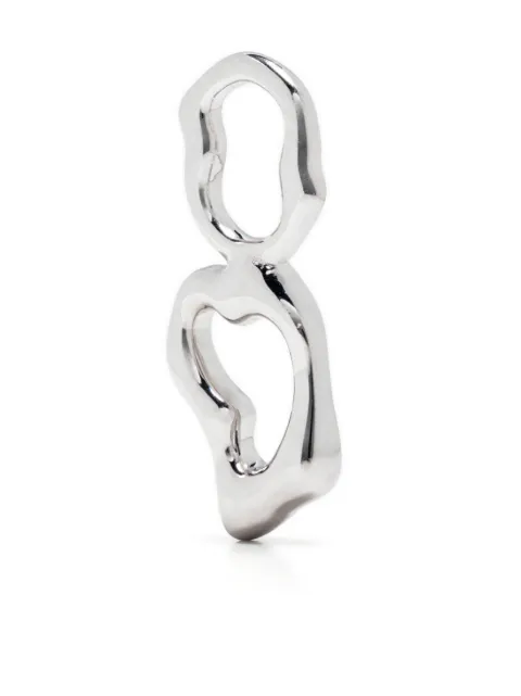 Maria Black Fluent Letter O pendant Silver 700023AGO