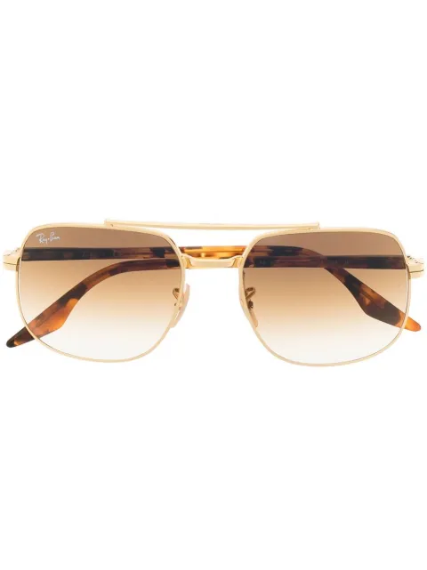 Ray-Ban aviator-style sunglasses Gold RB369900151
