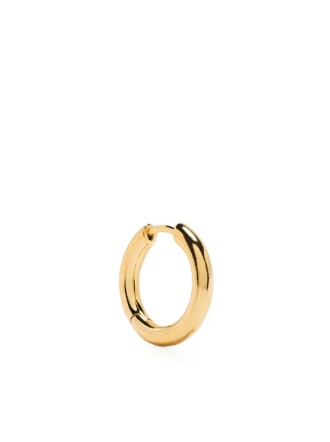 Maria Black gold Slate 10 Huggie earring Gold 100886YG10