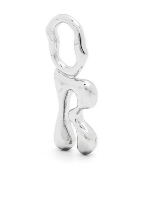 Maria Black Fluent Letter R pendant Silver 700023AGR