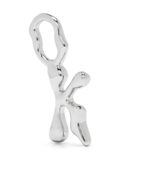 Maria Black Fluent Letter K silver charm Silver 700023AGK