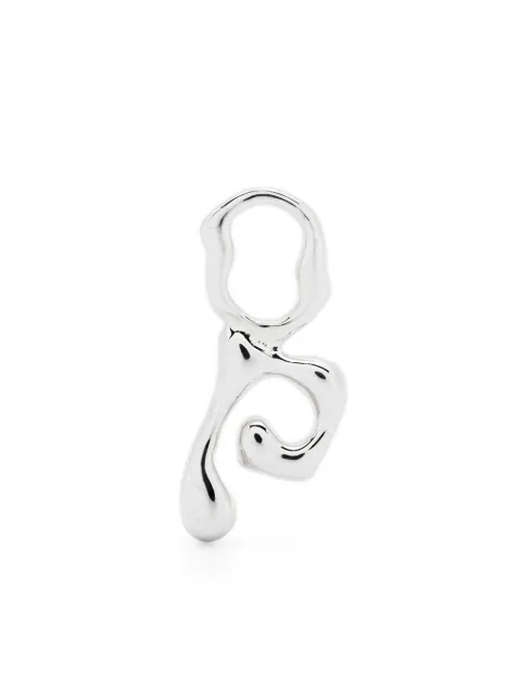 Maria Black Fluent letter P charm Silver 700023AGP