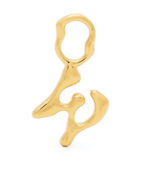 Maria Black Fluent letter W charm Gold 700023YGW