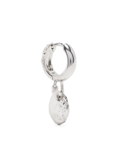 Maria Black Avani 9 drop huggie earring Silver 100904AG9