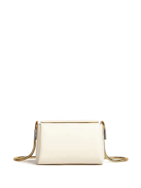 Marni round snake chain leather shoulder bag Neutrals SBMP0132U0LV589
