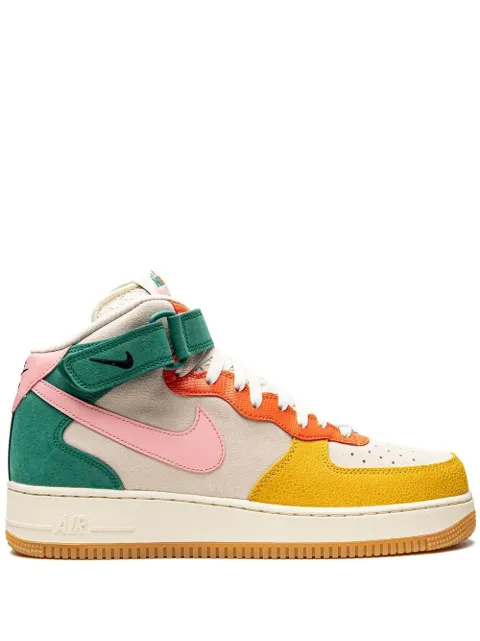 Nike Air Force 1 "Vivid Sulfur And Rush Orange" sneakers White DR0158