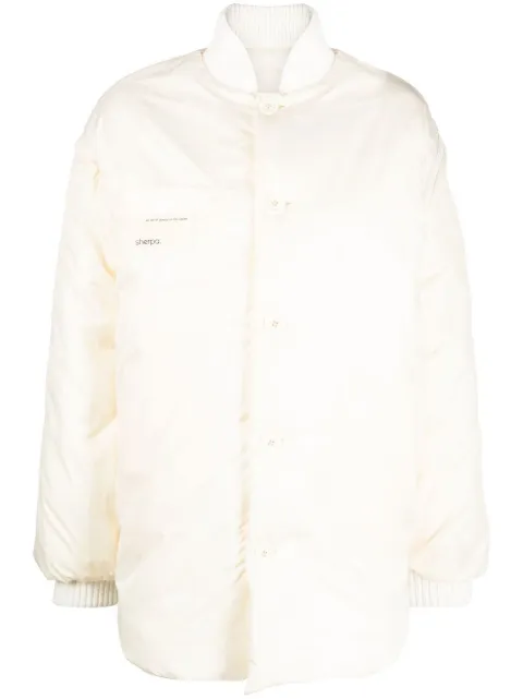 SHERPA reversible quilted jacket White SHUOJG00NR043L