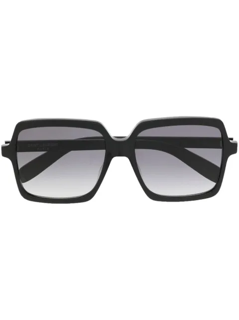 Saint Laurent Eyewear oversize-frame sunglasses Black SL174001