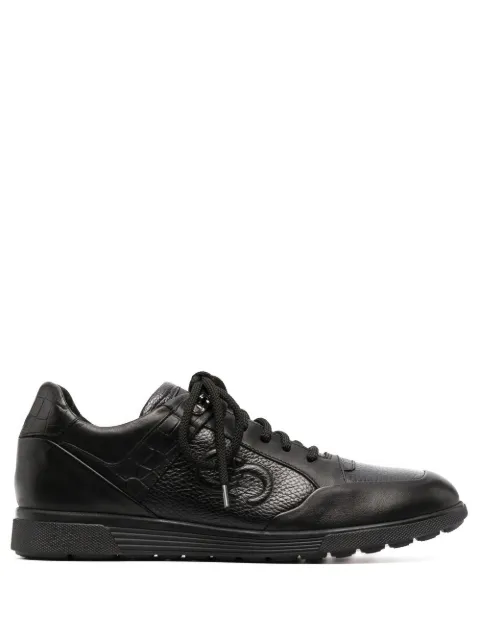 Casadei monogram low-top sneakers Black 27035LSKIA