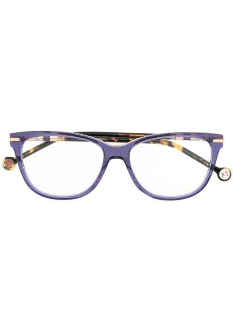 Carolina Herrera wayfarer-frame glasses Purple HER0096