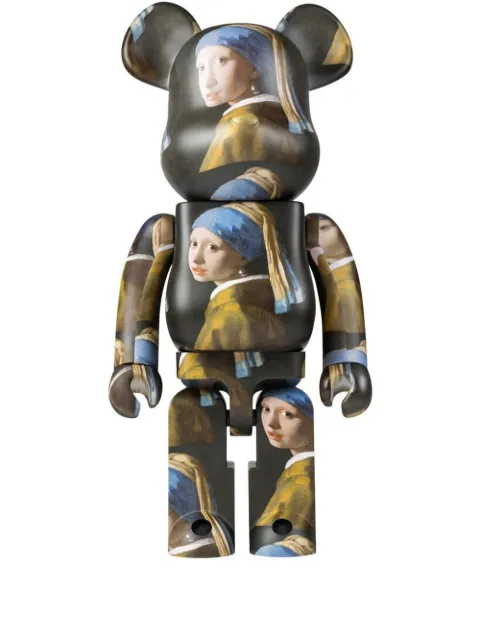 MEDICOM TOY Johannes Vermeer BE@RBRICK 1000% figure Black MEDI0068