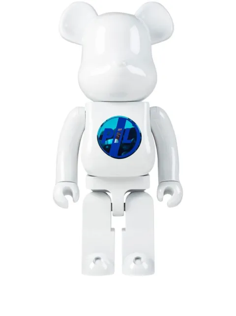 MEDICOM TOY x Public Image Limited Chrome BE@RBRICK 1000% figure White MEDI0070