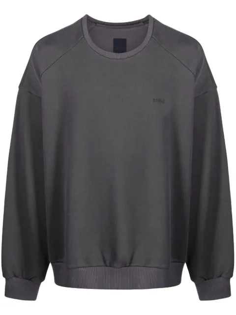 Juun.J logo-print cotton sweatshirt Grey JC2941P41