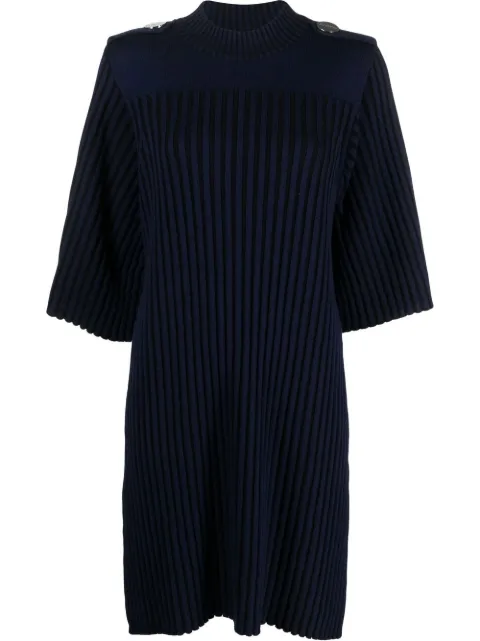 Rodebjer ribbed knitted midi dress Blue 2330093