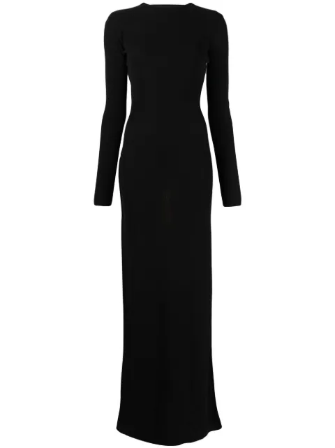 1017 ALYX 9SM colour-block cut-out maxi dress Black AAWKN0155YA01