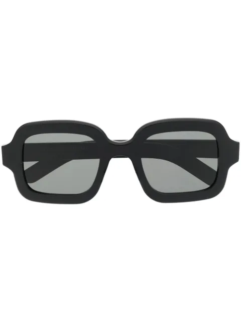 Retrosuperfuture Benz rectangular frame sunglasses Black BENZ