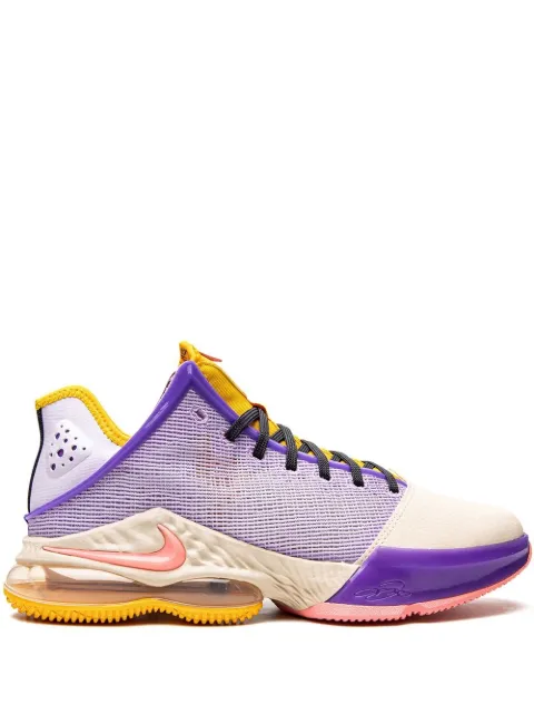 Nike LeBron XIX Low "Mismatch" sneakers Purple DO9829