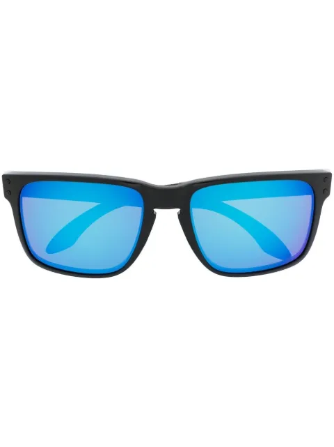Oakley wayfarer-frame mirrored sunglasses Black OO9417941703