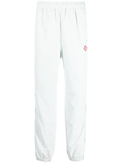 Casablanca logo-patch track-pants White MF22TR085