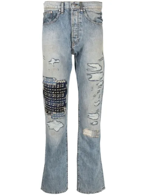Alchemist distressed-effect jeans Blue ALMGFW22MP01B