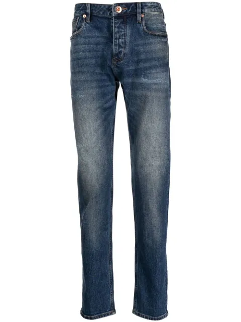 Emporio Armani mid-rise straight-leg jeans Blue 6L1J751DMXZ