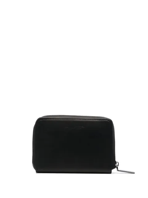 Yohji Yamamoto twist-lock detail wallet Black DEA05703102