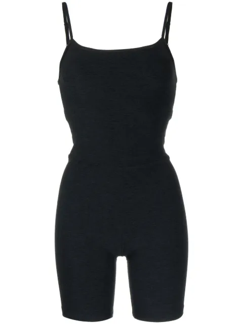 Beyond Yoga Spacedye Get In Gearbiker jumpsuit Black SD6188