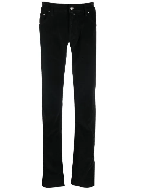Jacob Cohën slim-cut trousers Black UQE0736S3838