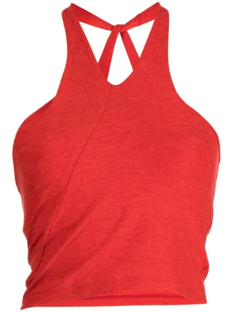 Beyond Yoga Spacedye Racerback cropped tank top Red SD4482