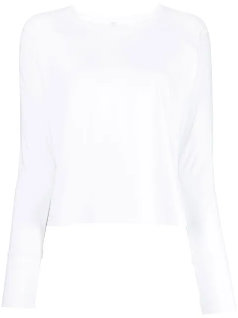 Beyond Yoga Featherweight Daydreamer long-sleeve T-shirt White LWSD7792