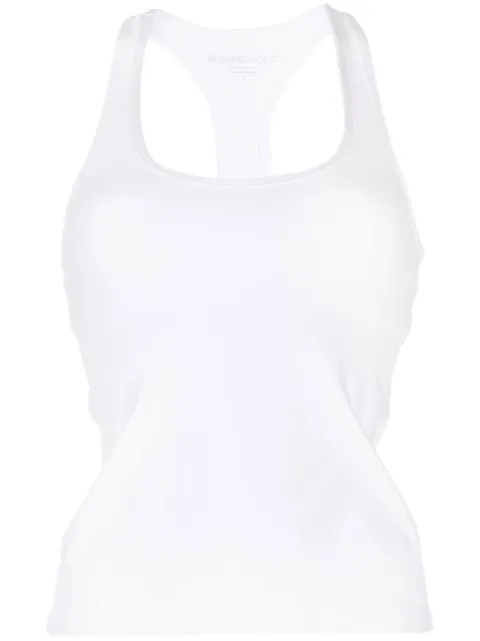 Beyond Yoga Spacedye Step Up racerback tank White SD4002