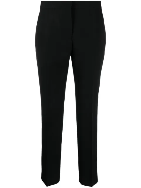 Jil Sander straight-leg wool trousers Black J02KA0008J40002