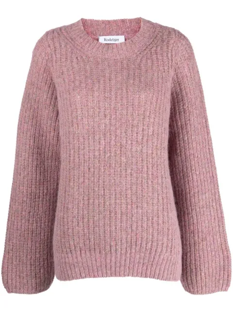 Rodebjer ribbed-knit jumper Pink 2330091