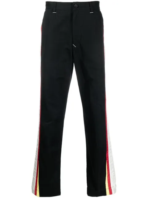 Incotex straight-leg track pants Black FTP004FX008