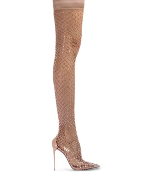 Le Silla 120mm Gilda thigh-high boots Pink 2110R100R8PPCAY
