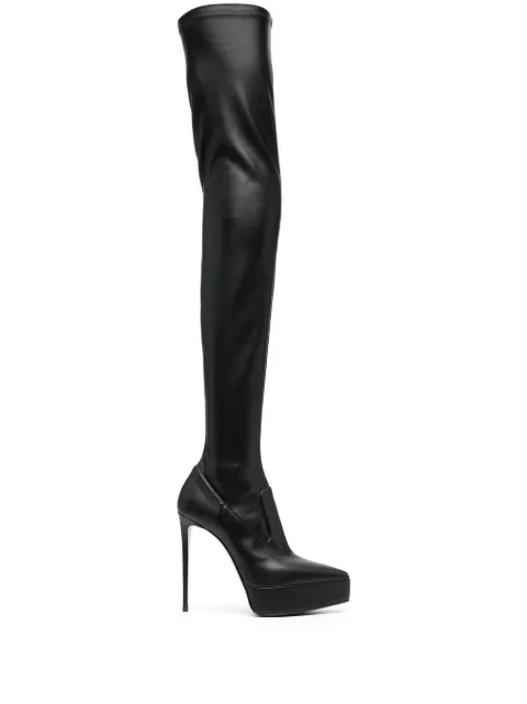 Le Silla UMA 140mm thigh-high boots Black 2870V090R1PPFAK