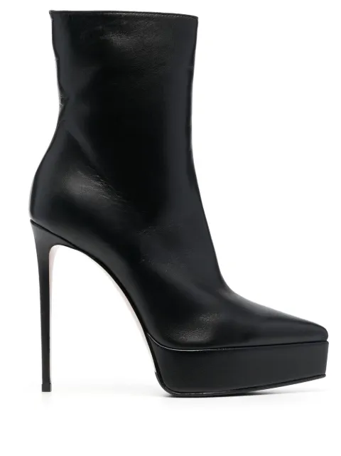 Le Silla Uma 140mm ankle boots Black 2869V090R1PPGLO