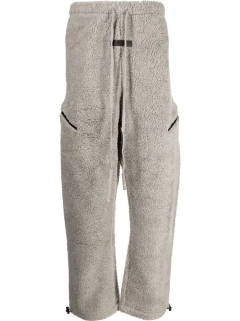 FEAR OF GOD ESSENTIALS polar fleece track pants Grey 130BT212152F
