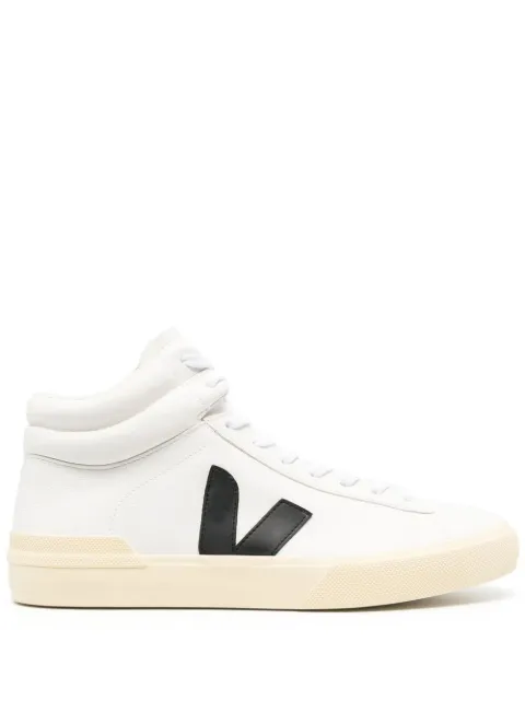 VEJA logo-patch high-top sneakers White TR0502929