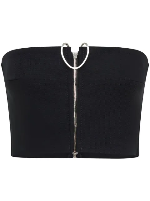 Dion Lee Mobius bandeau top Black A3593R23