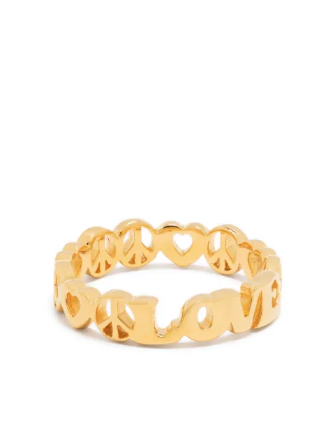 Missoma Share The Love polished ring Gold MSGGR2NS