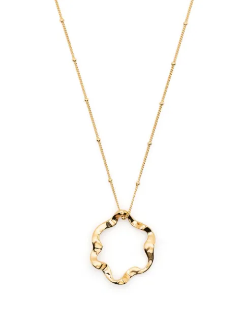Missoma abstract-pendant necklace Gold SQGN1NS