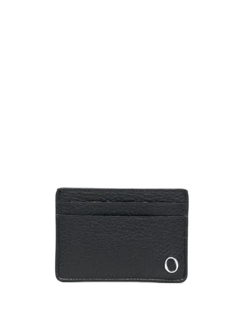 Orciani logo-plaque cardholder Black SU0110MICNERO
