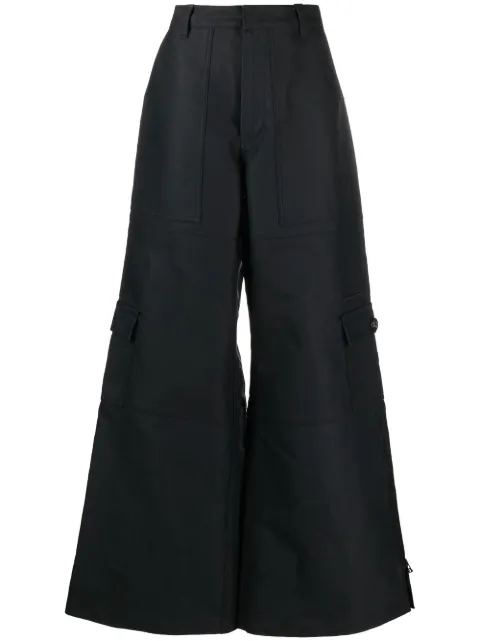 Marc Jacobs wide-leg cargo trousers Black V402C10RE22001